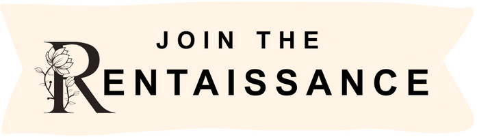 Logo showing website name: Rentaissance